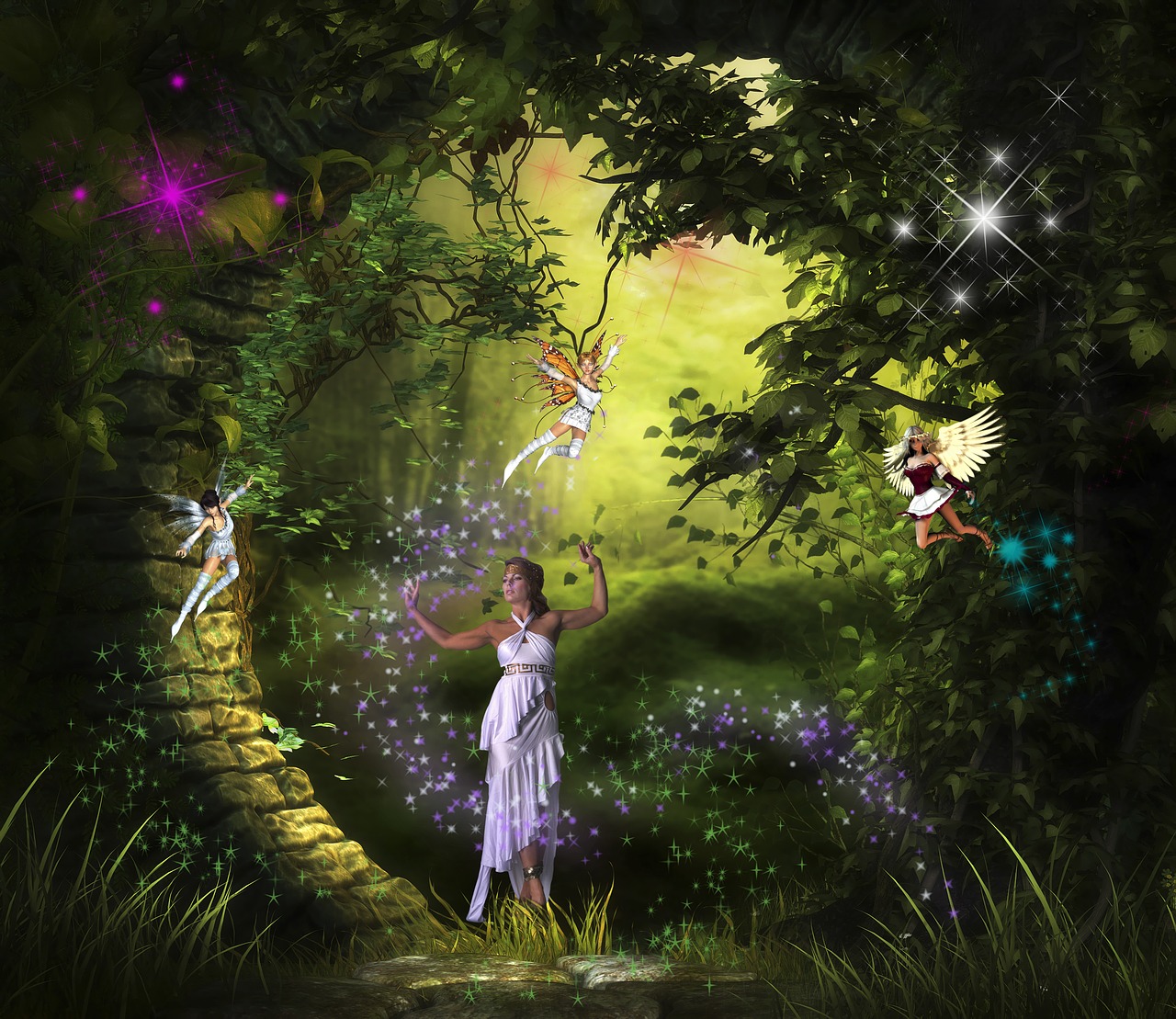 The Fairy World Where Do Fairies Live 